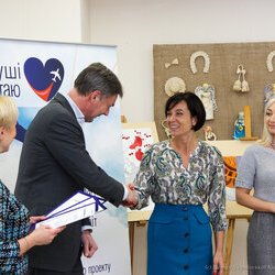 Відкриття виставки «В душі я літаю», 23.12.2016 р.