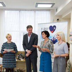 Відкриття виставки «В душі я літаю», 23.12.2016 р.
