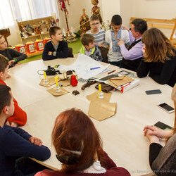 Фото з лекції та майстер-класу «Новорічна Феєрія» від Валерія Лейка