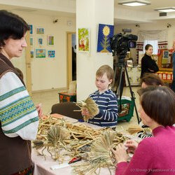 Фото з майстер-класу «Плетіння з рогози «Коник», Ірина Контар