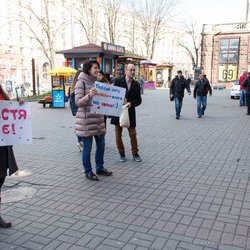 Святкування Дня Щастя на Хрещатику, 20 березня 2017 р.