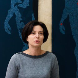 Світлана Долеско на відкритті виставки «Ukrainian art is the Best», 1.11.2016 р.