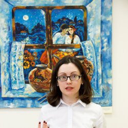 Ольга Музиченко на відкритті виставки «Свято Врожаю-2016», 3 листопада 2016 р.