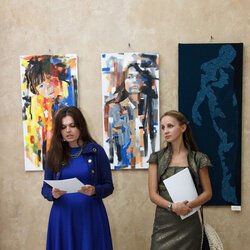 Відкриття виставки «Ukrainian art is the Best», 1.11.2016 р.