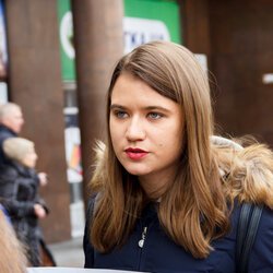 Анастасія Долеско на святкуванні Дня Щастя на Хрещатику, 20 березня 2017 р.