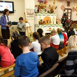 Фото з презентації дитячих новорічних книжок. Видавництво «Братське»