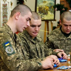 Екскурсія та майстер-клас для солдатів строкової служби Військової частини А2424, 4.12.2016 р.