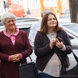 Відкриття виставки «Мистецтво одного села», Національний музей літератури, 8 вересня 2017 р. 