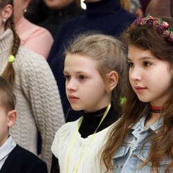 Відкриття виставки «Сонячний Великдень-2017», 8 квітня 2017 року