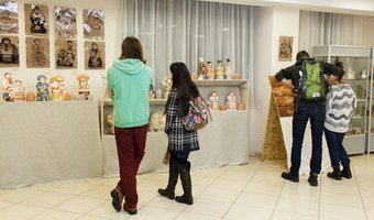 Відкриття виставки «Історії в кераміці», 27.12.2016 р.