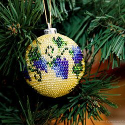 Майстер: Анастасія Таранюк. VI Свято Новорічної Іграшки, 3 - 30.12.2016 р.