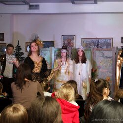 Фото з вистави «Попелюшка і новорічні дива», Театр Юного Актора. 18.12.2016 р.