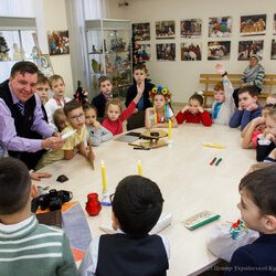 Фото з лекції та майстер-класу «Новорічна Феєрія» від Валерія Лейка