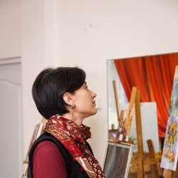 Світлана Долеско на атестації Центру естетичного виховання «Гармонія», 15.10.2016 р.