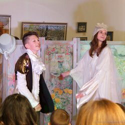 Фото з вистави «Попелюшка і новорічні дива», Театр Юного Актора. 18.12.2016 р.